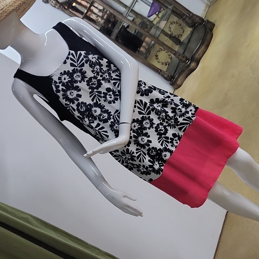 Want And Need Floral Lightweight Lined Sleeveless Dress